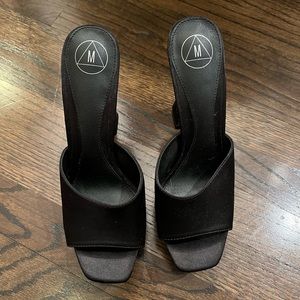 Missguided Open Toe Platform Heels
